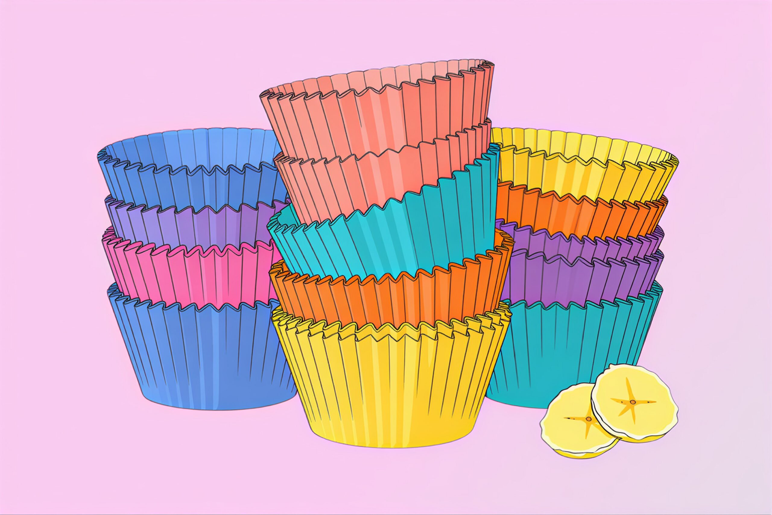 Bananys Bananen-Schoko-Cupcakes: Die Vorbereitung