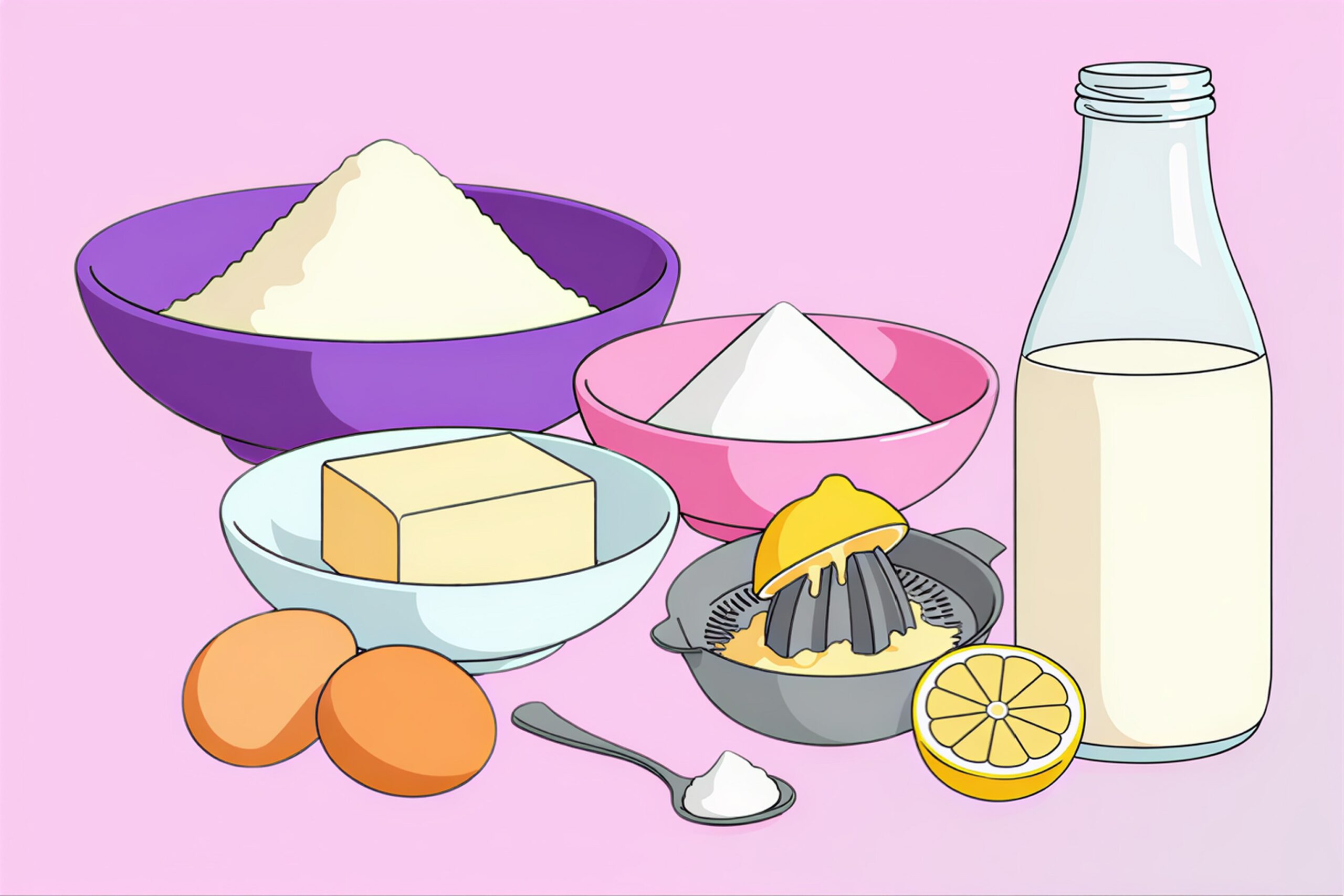 Clownys Clowny-Cupcakes: Der Teig