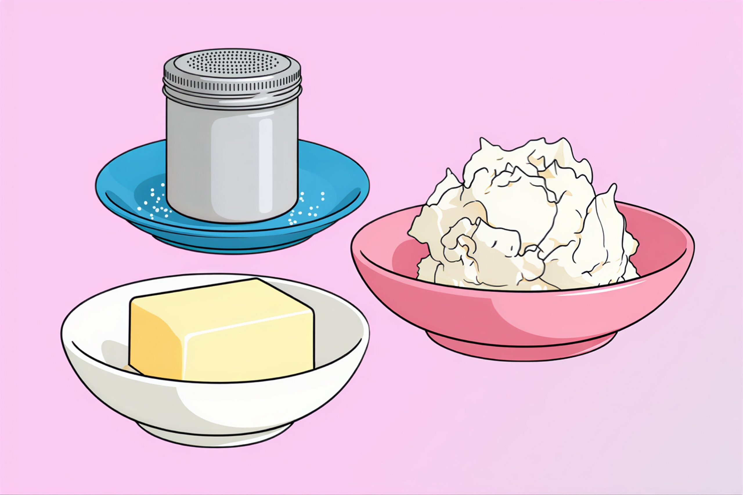 Clownys Clowny-Cupcakes: Die Creme