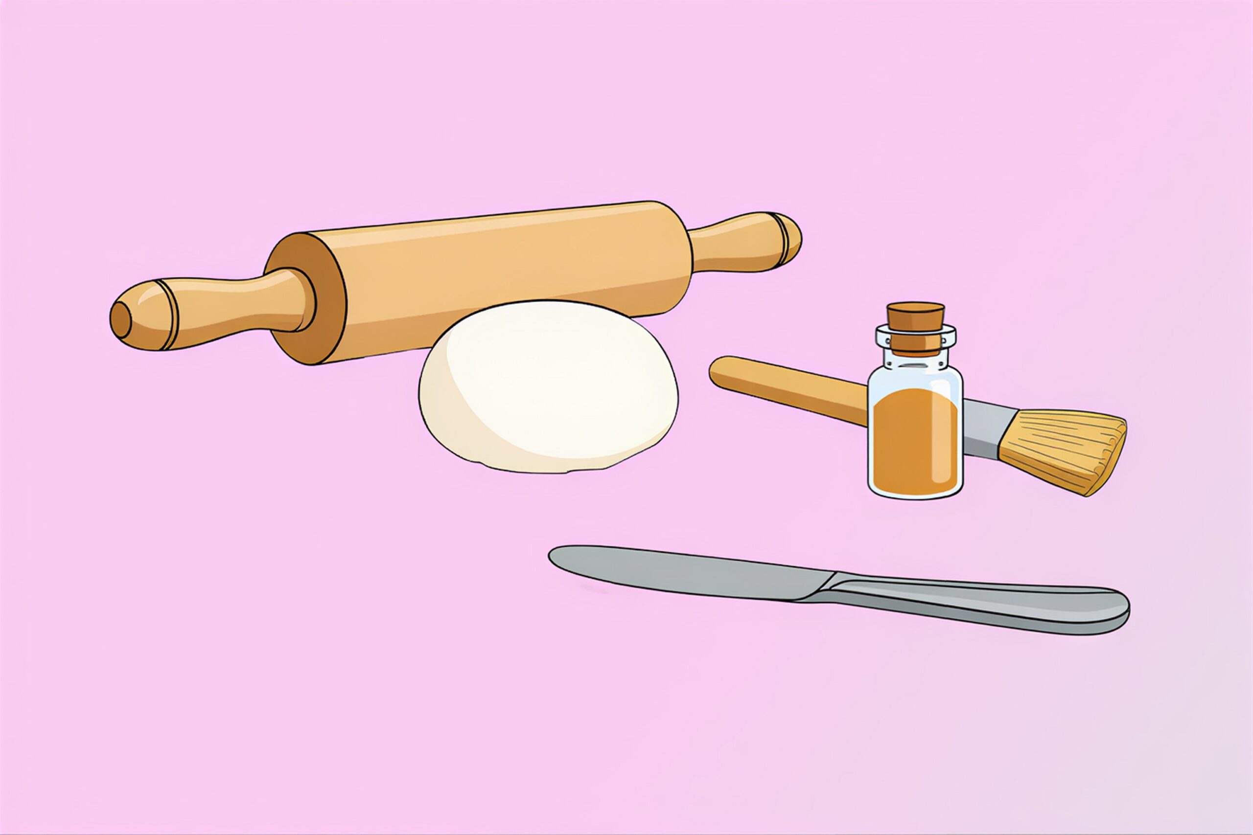 Glorys Einhorn-Törtchen: Die Einhorn-Ohren