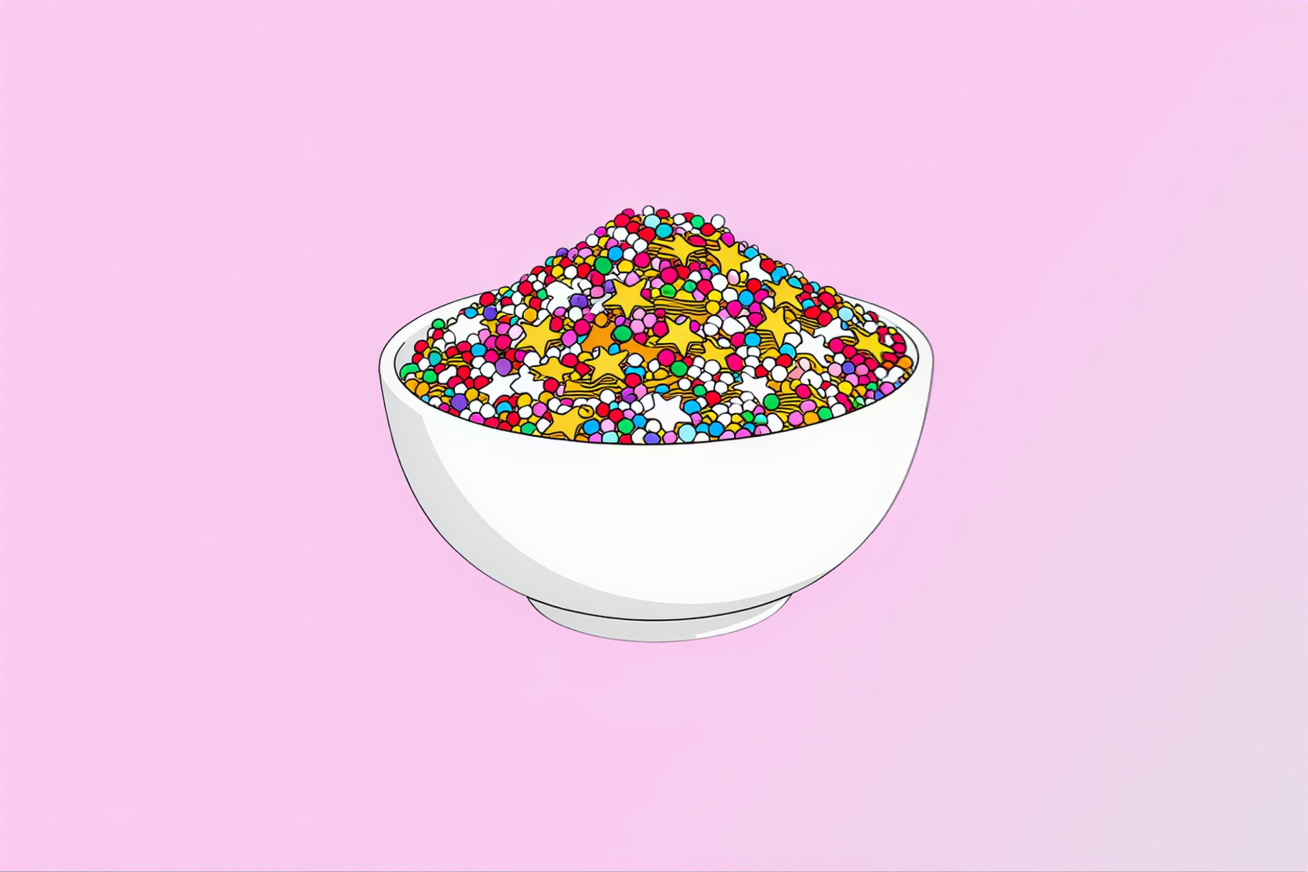 Glorys Einhorn-Törtchen: Die Verzierung